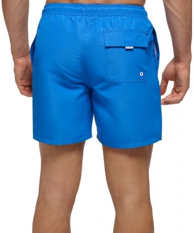 Men's 5" CK Outline Logo Swim Trunks PD04 $36.84 Swimsuits