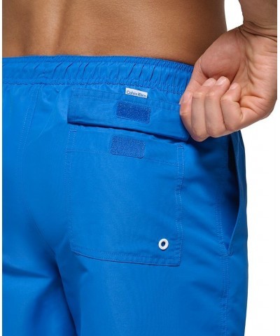 Men's 5" CK Outline Logo Swim Trunks PD04 $36.84 Swimsuits