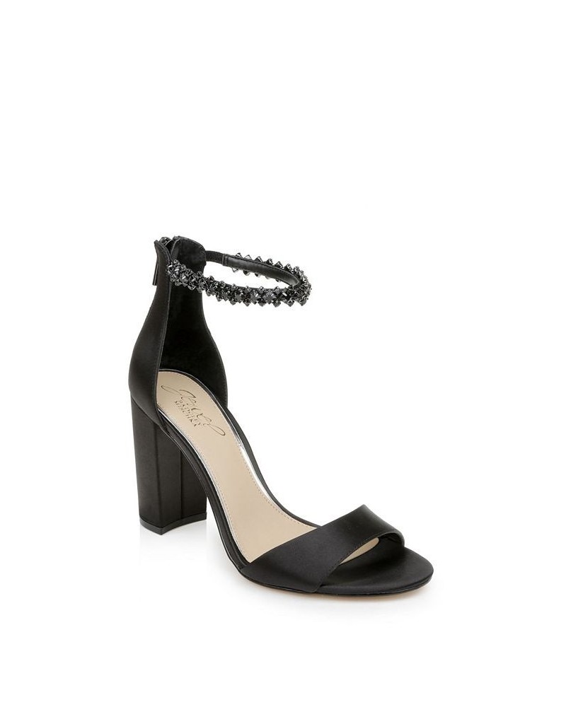 Women's Louise Evening Sandal Black $50.04 Shoes