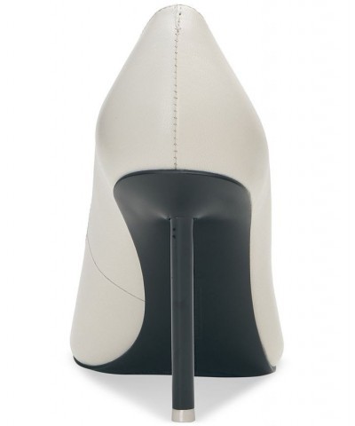 Kamello Cigarette Heel Stiletto Pumps White $46.65 Shoes