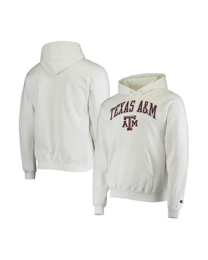 Men's White Texas A&M Aggies Campus Classic Pullover Hoodie $31.19 Sweatshirt