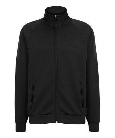 BOSS Men's Logo Detail Relaxed-Fit Zip-Up Sweatshirt Black $82.56 Sweatshirt