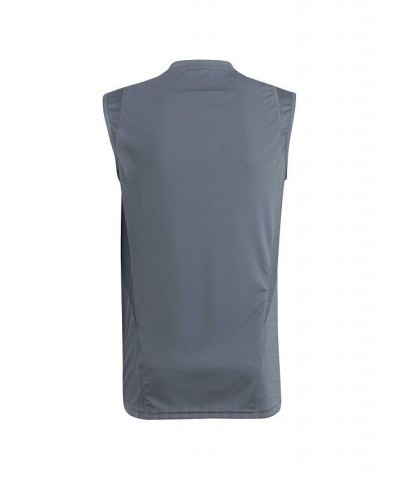 Men's Gray Philadelphia Union 2023 On-Field Sleeveless Training Jersey $32.99 Jersey