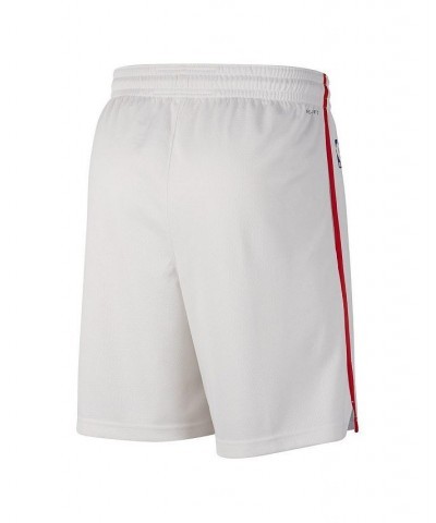 Men's White, Blue Philadelphia 76ers 2022/23 City Edition Swingman Shorts $45.00 Shorts