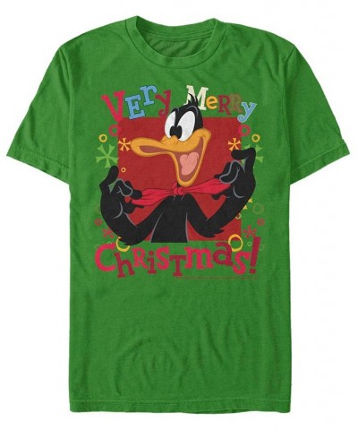 Men's Looney Tunes Bow Short Sleeve T-shirt Green $14.70 T-Shirts