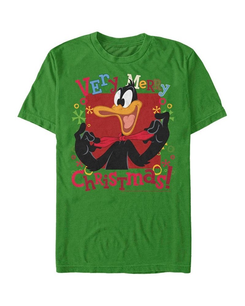 Men's Looney Tunes Bow Short Sleeve T-shirt Green $14.70 T-Shirts