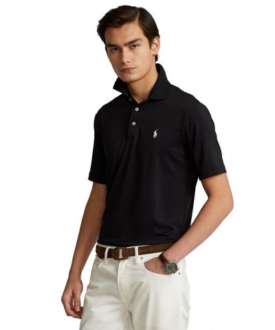 Men's Classic-Fit Performance Polo Shirt Black $44.40 Polo Shirts