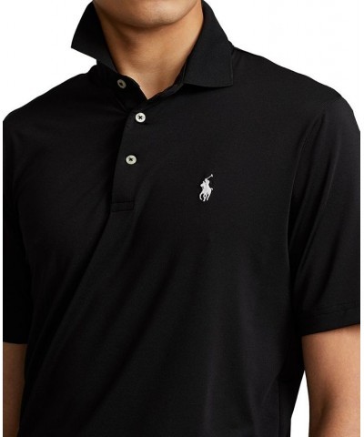 Men's Classic-Fit Performance Polo Shirt Black $44.40 Polo Shirts