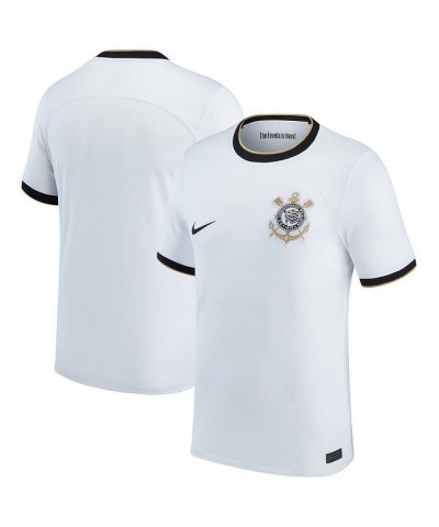 Men's White Corinthians 2022/23 Home Replica Blank Jersey $35.70 Jersey