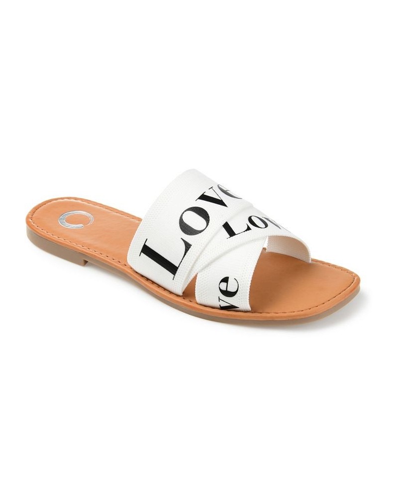 Women's Foam Ivante Slide White $34.30 Shoes