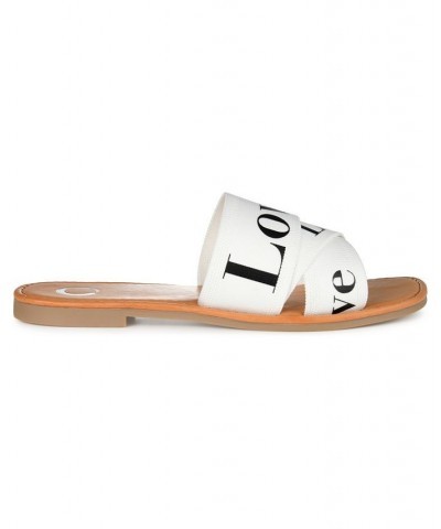 Women's Foam Ivante Slide White $34.30 Shoes