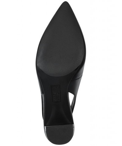 Women's Janne Slingback Pumps Black $35.80 Shoes