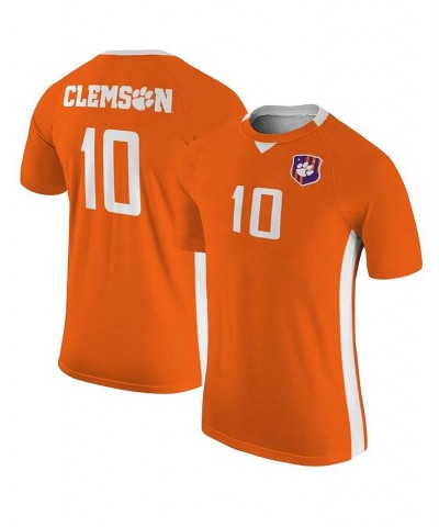 Men's 10 Orange Clemson Tigers Soccer Jersey $34.85 Jersey