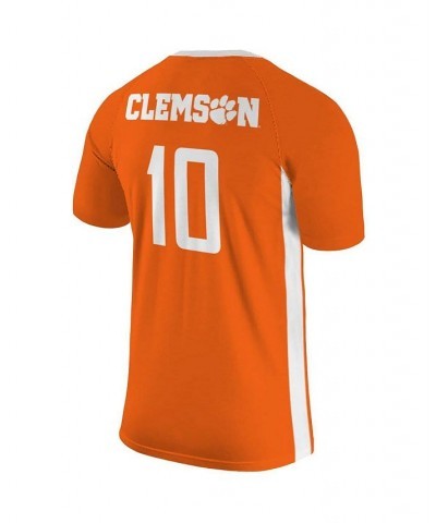 Men's 10 Orange Clemson Tigers Soccer Jersey $34.85 Jersey