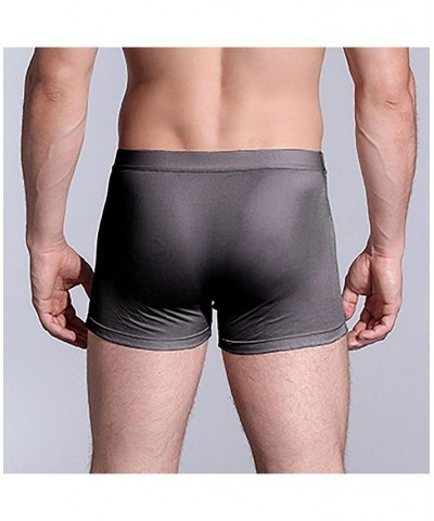 Men's Ultra Soft Comfy Silk Boxer PD02 $28.59 Underwear