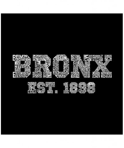 Bronx Neighborhoods Men's Raglan Word Art T-shirt Gray $19.35 T-Shirts