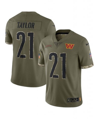 Men's Sean Taylor Olive Washington Commanders 2022 Salute To Service Retired Player Limited Jersey $66.70 Jersey