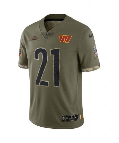 Men's Sean Taylor Olive Washington Commanders 2022 Salute To Service Retired Player Limited Jersey $66.70 Jersey