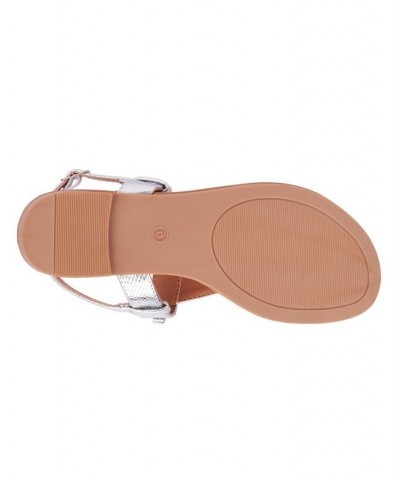 Angelica Women's Sandal Silver $24.28 Shoes