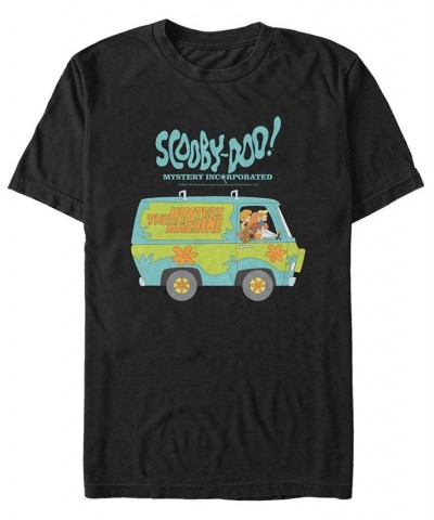 Men's Scooby Doo Mystery Gang Trip Short Sleeve T-shirt Black $20.29 T-Shirts