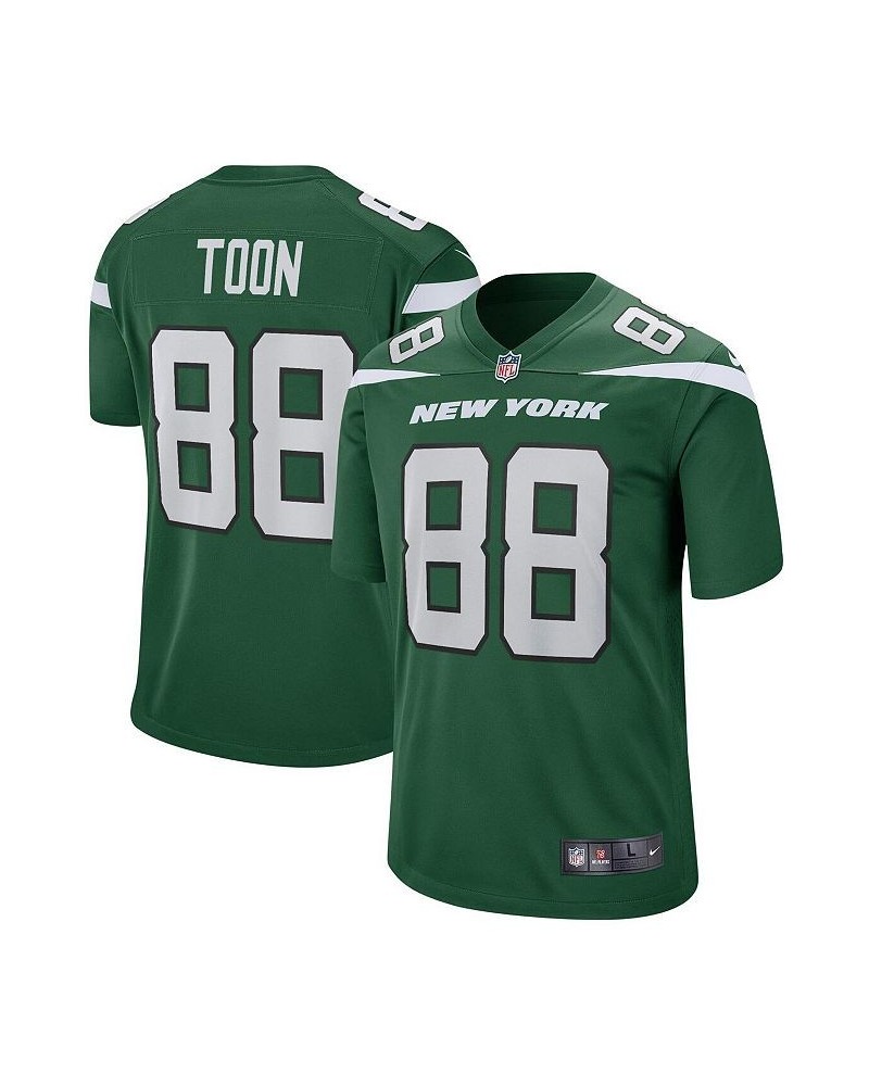 Men's Al Toon Gotham Green New York Jets Game Retired Player Jersey $43.87 Jersey