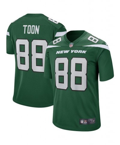 Men's Al Toon Gotham Green New York Jets Game Retired Player Jersey $43.87 Jersey