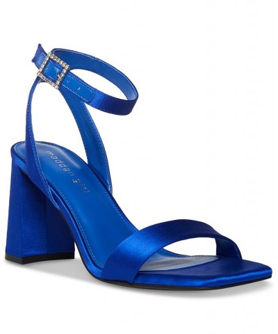 Winni Ankle-Strap Two-Piece Dress Sandals Blue $21.79 Shoes