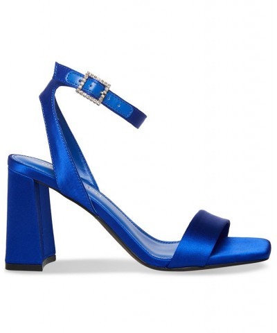 Winni Ankle-Strap Two-Piece Dress Sandals Blue $21.79 Shoes