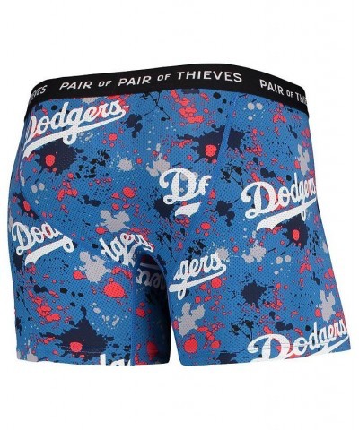 Men's Royal, Black Los Angeles Dodgers Super Fit 2-Pack Boxer Briefs Set $25.49 Underwear