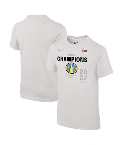 Men's White Chicago Sky 2021 WNBA Finals Champions T-shirt $16.56 T-Shirts