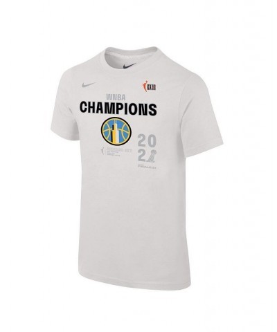 Men's White Chicago Sky 2021 WNBA Finals Champions T-shirt $16.56 T-Shirts