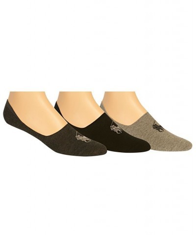 Ralph Lauren Men's No Show Liner Socks 3 Pack Black $21.60 Socks