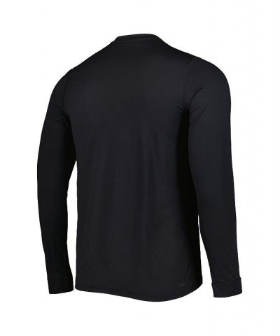 Men's Black Texas A&M Aggies Alternate Uniform AEROREADY Long Sleeve T-shirt $25.99 T-Shirts