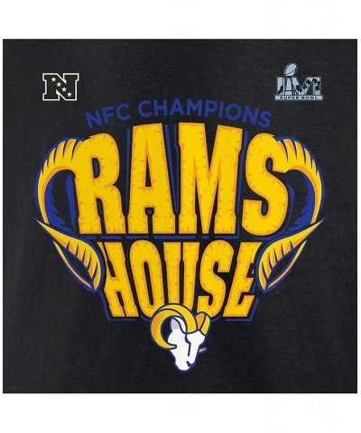 Men's Black Los Angeles Rams 2021 NFC Champions Big and Tall Hometown T-shirt $16.40 T-Shirts