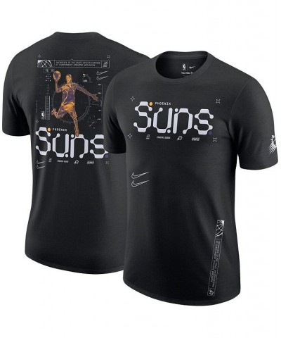 Men's Black Phoenix Suns Courtside Air Traffic Control Max90 T-shirt $25.30 T-Shirts