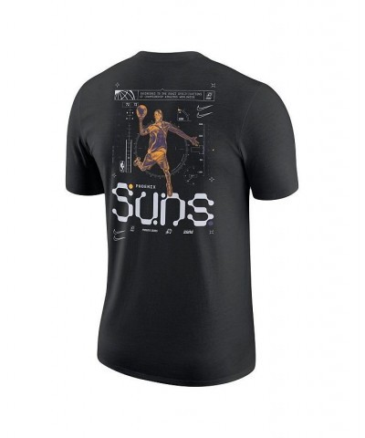 Men's Black Phoenix Suns Courtside Air Traffic Control Max90 T-shirt $25.30 T-Shirts