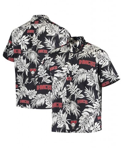 Men's Black Arizona Diamondbacks Aloha Button-Down Shirt $36.40 Shirts
