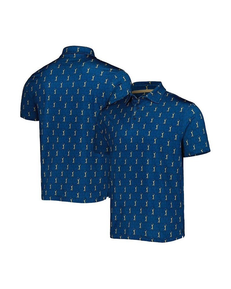 Men's Navy THE PLAYERS Polo Shirt $34.00 Polo Shirts