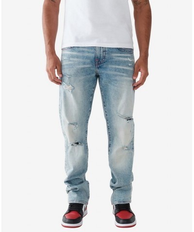 Men's Ricky No Flap Straight Jeans Blue $42.11 Jeans