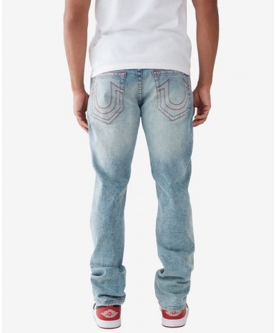 Men's Ricky No Flap Straight Jeans Blue $42.11 Jeans