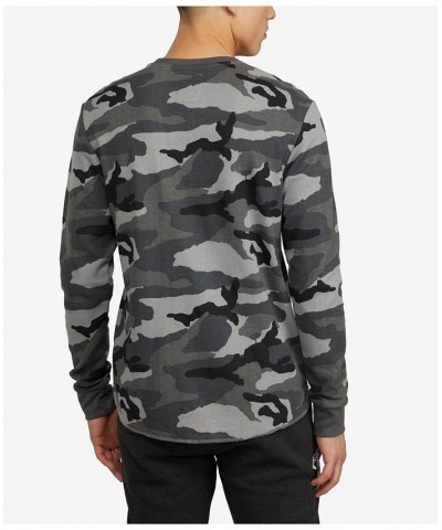 Men's All Over Print Stunner Thermal Sweater Street Camo $24.00 Sweaters