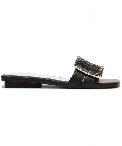 Nalani Slide Sandals Black $47.60 Shoes