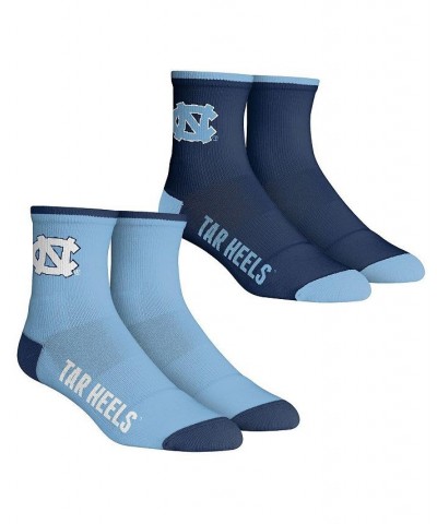 Men's Socks North Carolina Tar Heels Core Team 2-Pack Quarter Length Sock Set $12.60 Socks