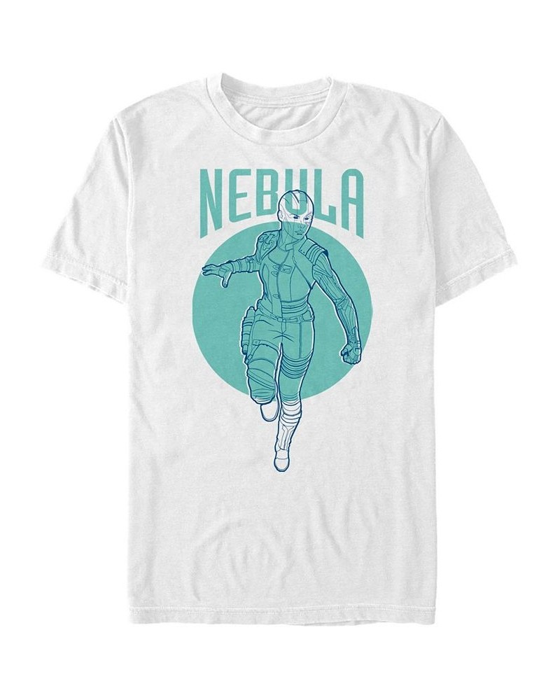 Marvel Men's Avengers Endgame Nebula Pop Art, Short Sleeve T-shirt White $16.45 T-Shirts