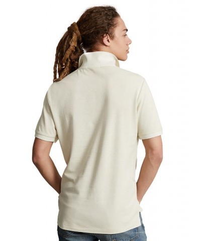 Men's Classic-Fit Cotton Polo Shirt Tan/Beige $54.00 Polo Shirts