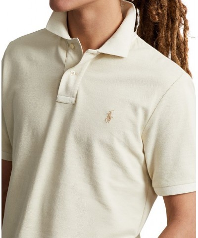 Men's Classic-Fit Cotton Polo Shirt Tan/Beige $54.00 Polo Shirts