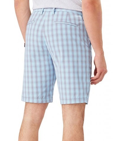 Men's Bahama Driver Performance Stretch Plaid 10" Shorts Gray $56.40 Shorts