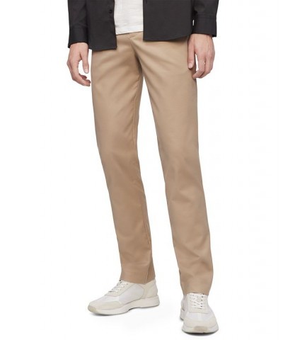 Men's Slim-Fit Modern Stretch Chino Pants Tan/Beige $41.79 Pants