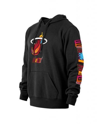 Men's Black Miami Heat 2022/23 City Edition Big and Tall Pullover Hoodie $27.60 Sweatshirt