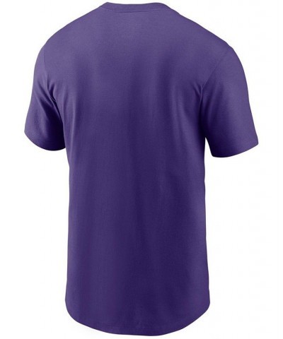 Men's Purple Arizona Diamondbacks Cooperstown Collection Logo T-shirt $25.64 T-Shirts